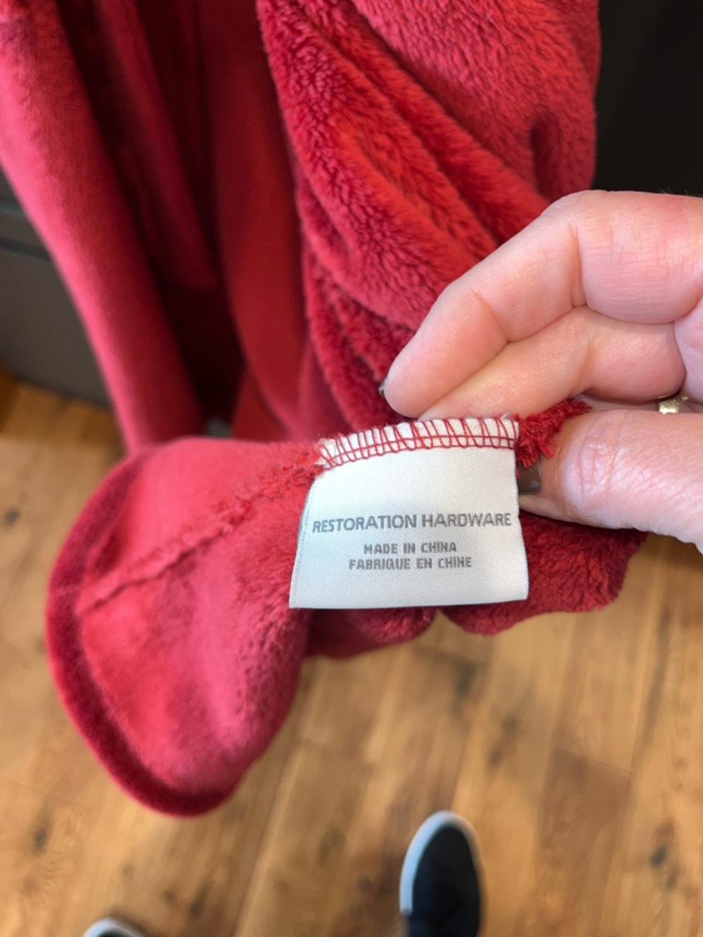 Restoration Hardware Plush Robe - Picture 4 of 5